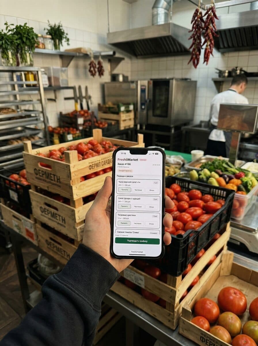 Приёмка по QR: две минуты вместо получаса